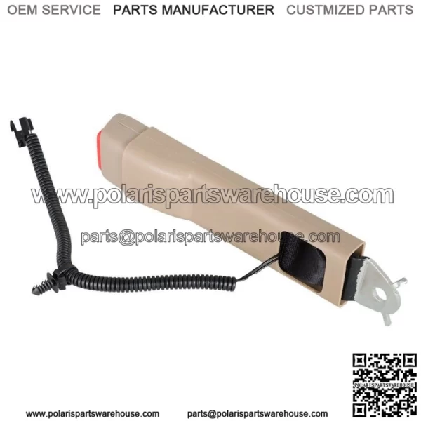 Tan Seat Belt Buckle End For 2007-2013 GMC Sierra 1500 Chevrolet Silverado 1500 - Image 4
