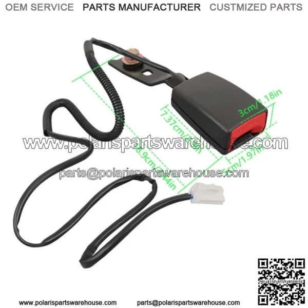 For 2001-2003 Mazda Protege 5 Front Left Driver Seat Belt Buckle Receiver Lock - Image 3
