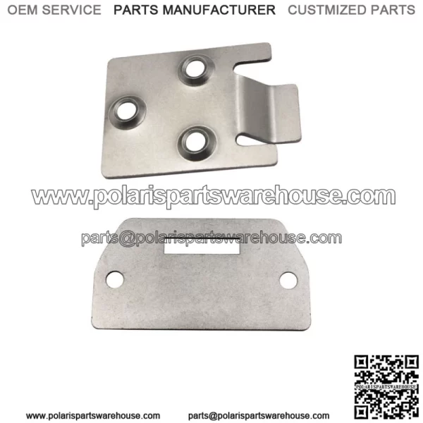 For EZGO TXT 1995-UP EZGO Golf Cart New Seat Hinge & Plate 71610-G01 71609-G01