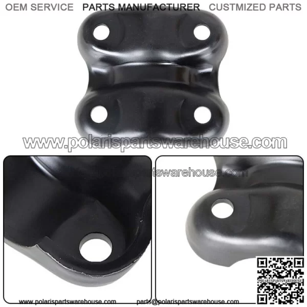 For 88-98 Silverado Sierra 1500 Tahoe Yukon Cadillac 2PCS Rear Axle U Bolt Plate - Image 2