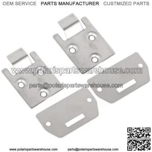 NEW Set of 2 Seat Bottom Hinge and Plate for EZGO TXT/Medalist 1995 Up Golf Cart