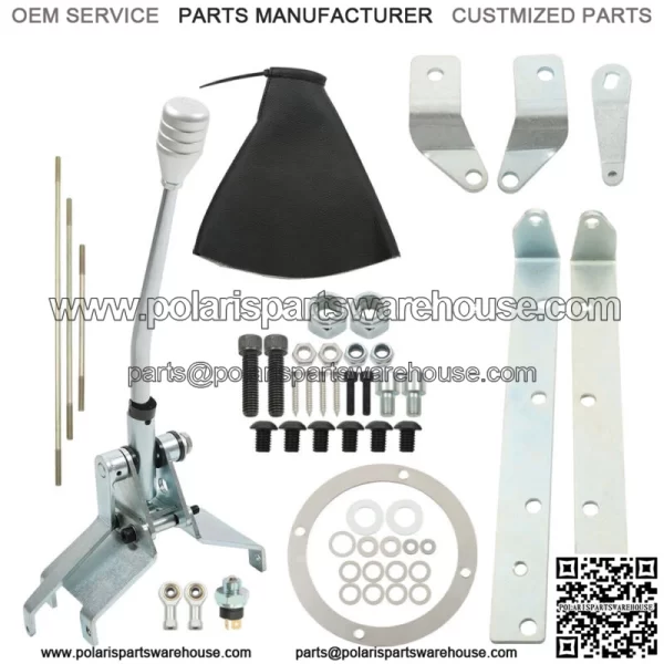 For GM TH350 Transmission Shifter Turbo 350 Automatic Shifter Complete 12" Stick