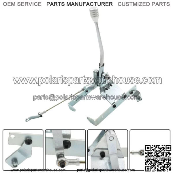 For GM TH350 Transmission Shifter Turbo 350 Automatic Shifter Complete 12" Stick - Image 2