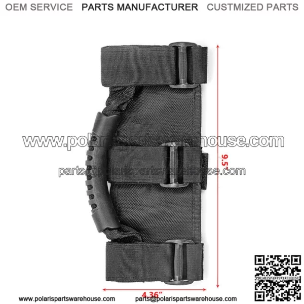 For Honda Pioneer Talon Kawasaki Mule Series 2" - 4" Roll Bar Grab Handles Grips For: More than one vehicle - Image 2