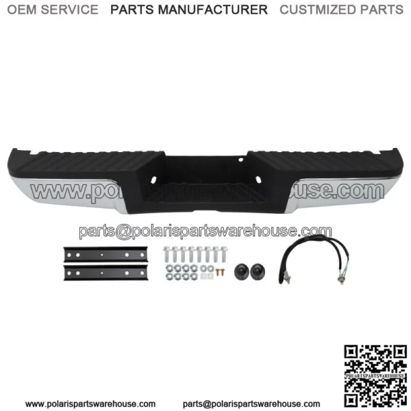 Rear Step Bumper For Ford F-250 F-350 F-450 Super Duty 08-16 Without Sensor Hole - Image 2