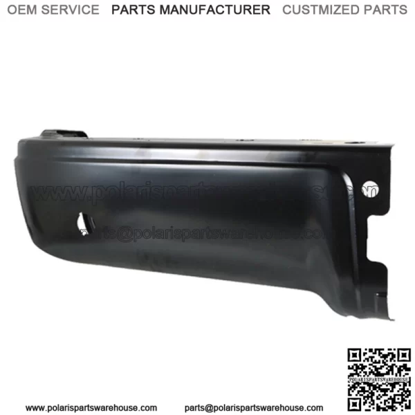 Steel Rear Bumper End For 2009-2014 Ford F-150 Right With Park Primered Black - Image 2