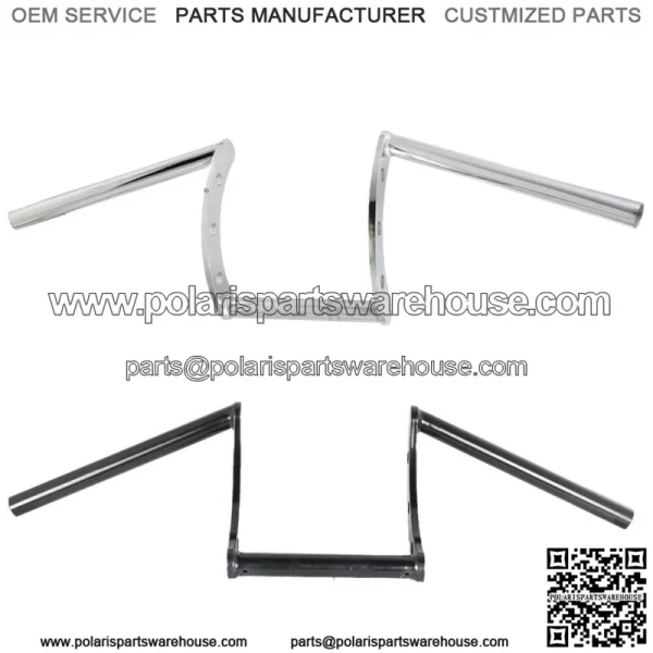 22mm 7/8" Motorcycle Z Bars Handlebar Handlebars For Sportster Ctom Chopper