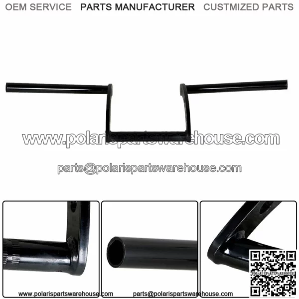 22mm 7/8" Motorcycle Z Bars Handlebar Handlebars For Sportster Ctom Chopper - Image 2