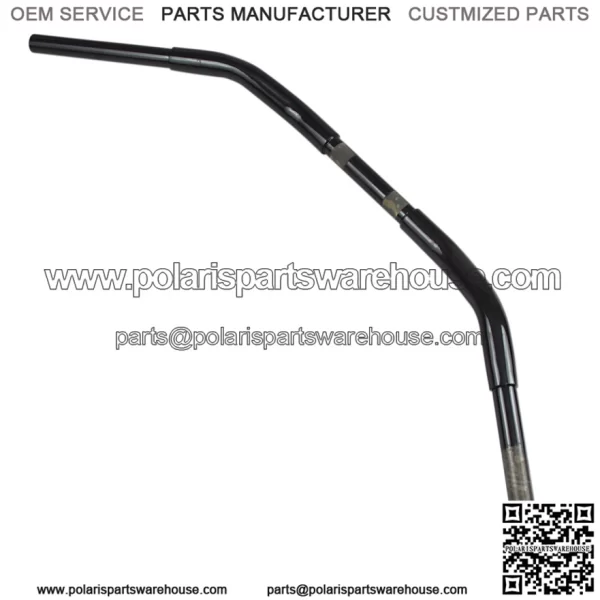 Black Classic Style 1-1/4" Handlebar - 0601-4243