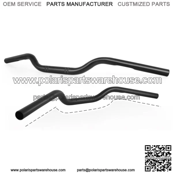 7/8" 22mm Rise Drag Handlebar Tracker Black For Yamaha FZ-07 FZ-09 FZ1 FZ8 FZ6R - Image 2