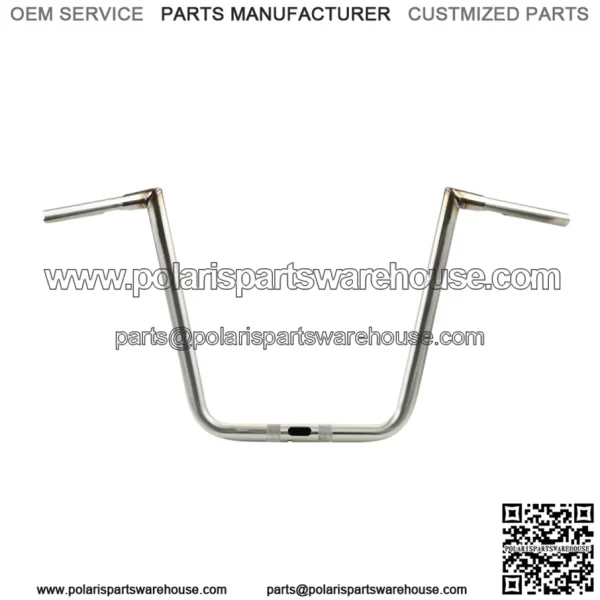 1-1/4" Twin Peaks Handlebar 16" Stainless LA-7312-66SS