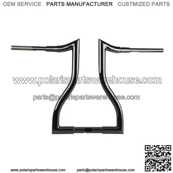 Hammerhead Handlebar 16" Black LA-7316-16B