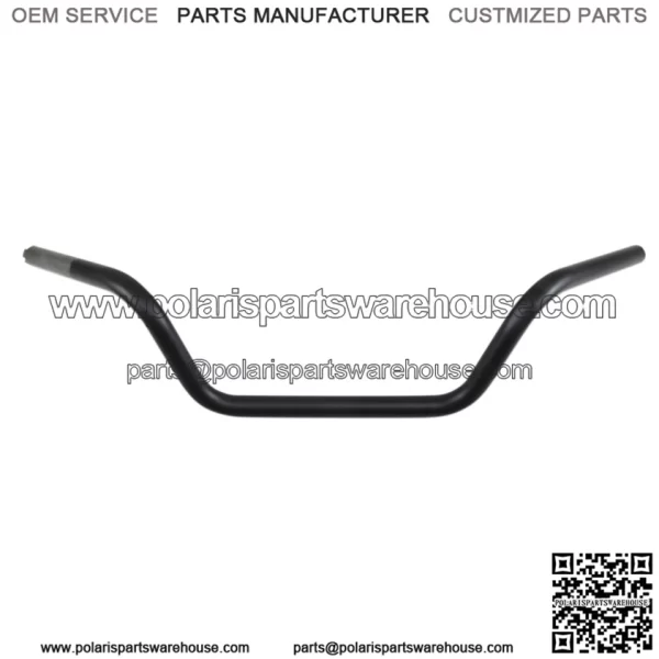 1in. Handlebar Flat Black Buckhorn Low Bend