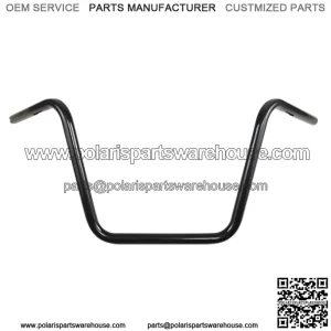 1in. Handlebar Black Buckhorn High Bend
