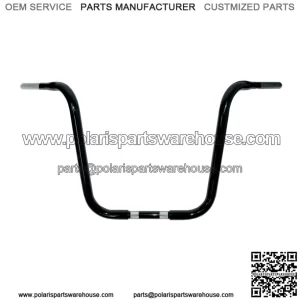 3 1/4" Buffalo touring Handlebars Gloss Black