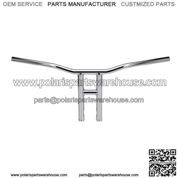 1" Tyson Handlebars Chrome 6242-1053