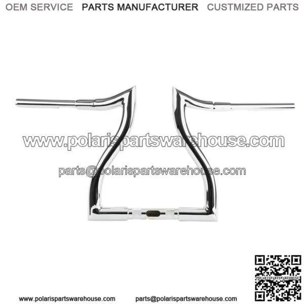 Hammerhead Handlebar 12" Chrome LA-7316-12