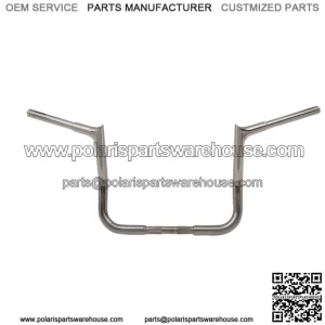 Inc. 1 1/4" EZ Install Pointed Top Handlebar Kits 10" Chrome 909110