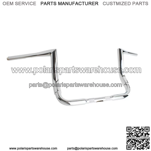 Buck-50 Handlebar 10" Chrome 300610