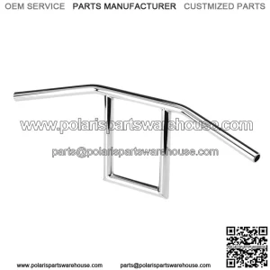 1" Handlebars Slotted Chrome 6006-1056