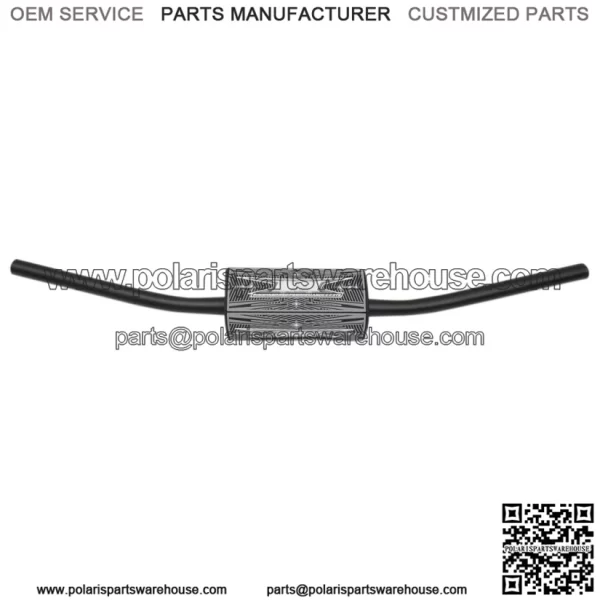 Tapered Handlebars 13 Degree Bend - Black 1 1/8in TB-13-BLK