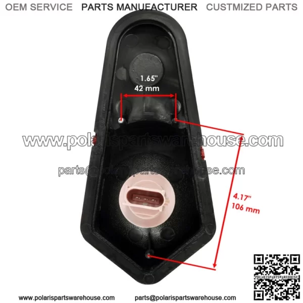 Complete Left Taillight for Polaris Sportsman 570 2014 2015 2016 - 2019 2411153 For: Polaris Sportsman 800 - Image 2