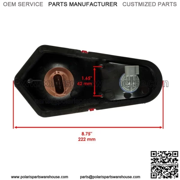 Left & Right STOP TAIL TURN LIGHT for Polaris SPORTSMAN XP 850 2009-2012 For: Polaris Sportsman 800 - Image 3