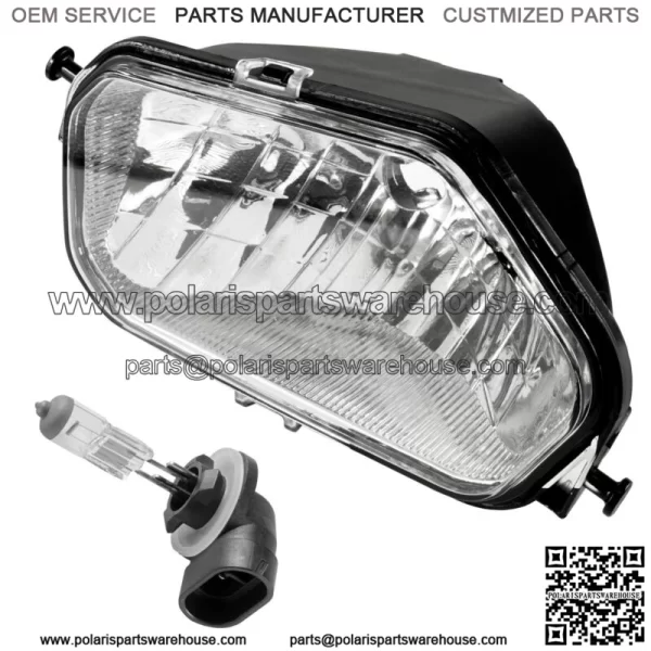 Front Left Headlight w/Bulb for Polaris Sportsman 570 X2 2015-2021/ 850 X2 2011 For: Polaris Sportsman 800