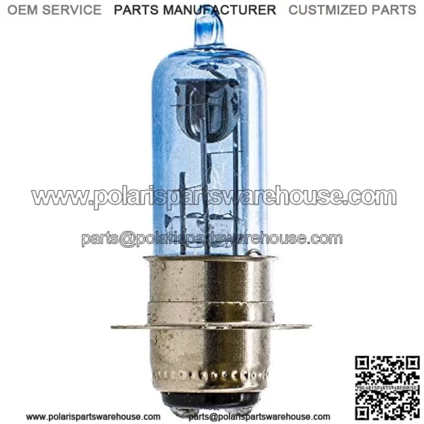 Headlight Bulb for Yamaha Kodiak 450 Honda FourTrax 300 Foreman Rancher 400 Suzuki Kawasaki Can-Am 2 Pack