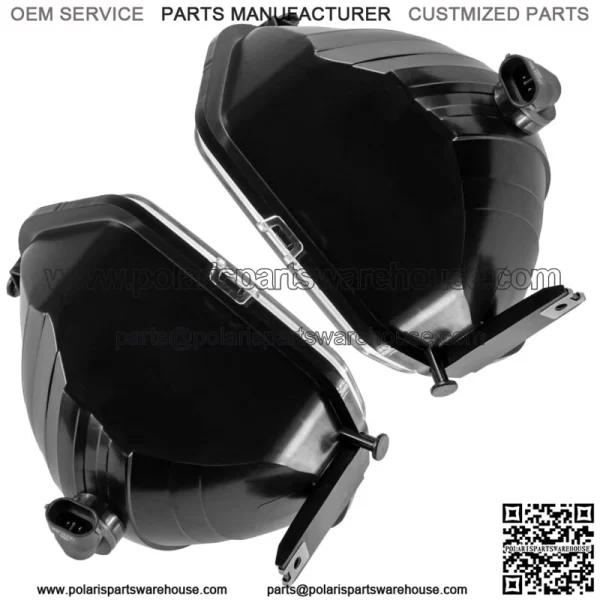 Front Left Right Headlight w/Bulb for Polaris Sportsman 850 XP 2009-2013 For: Polaris Sportsman 570 - Image 4