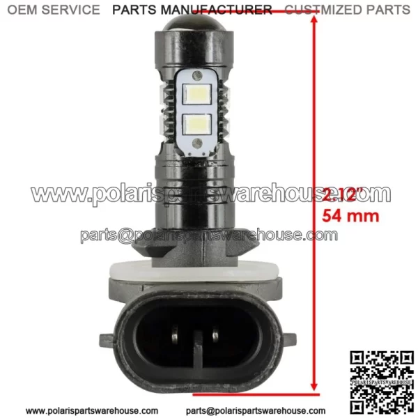 LED Tail Light And Headlight Bulbs For Polaris Sportsman X2 570 2014-2020 - Image 3