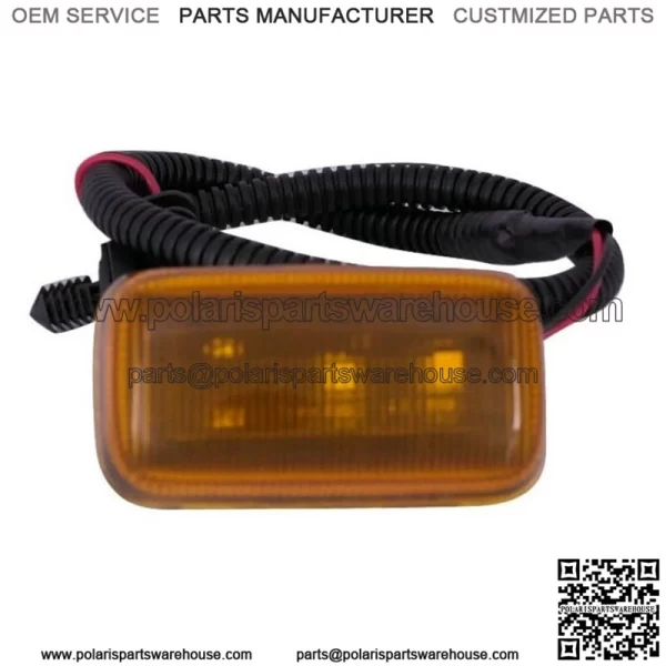 CHEVY SILVERADO DUALLY SIERRA 2500 3500 HD 2015-2022 REAR SIDE MARKER AMBER 1 PC (For: More than one vehicle)