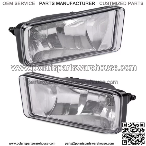 Left+Right Fog Lights Fit For 07-13 Chevy Silverado Suburban Tahoe GMC Sierra (For: More than one vehicle)