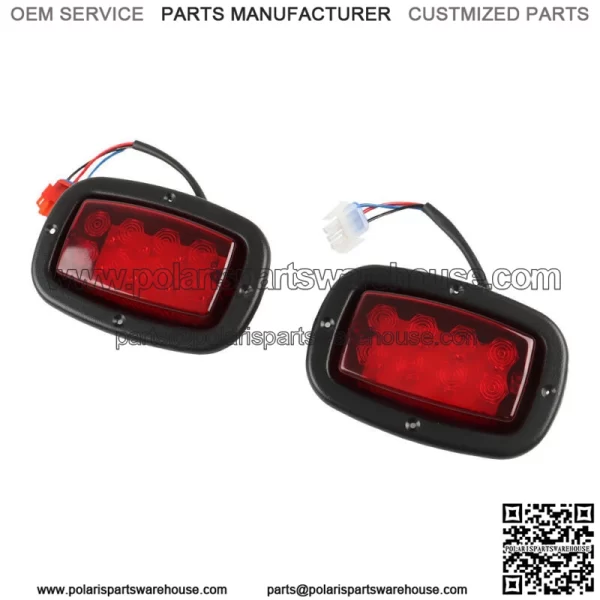 Golf Cart LED Headlight and Tail Light Kit  Fits For Club Car DS Carts 1993-UP - Image 5