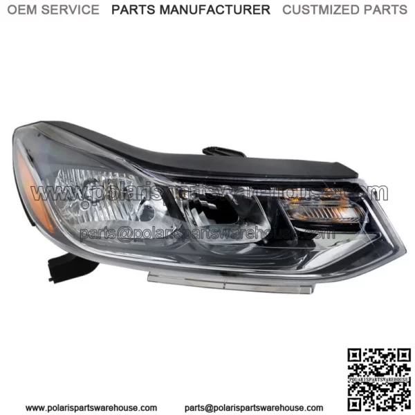 Headlight For 2017-2019 Chevrolet Trax LS LT Halogen Chrome Housing Right Side - Image 3