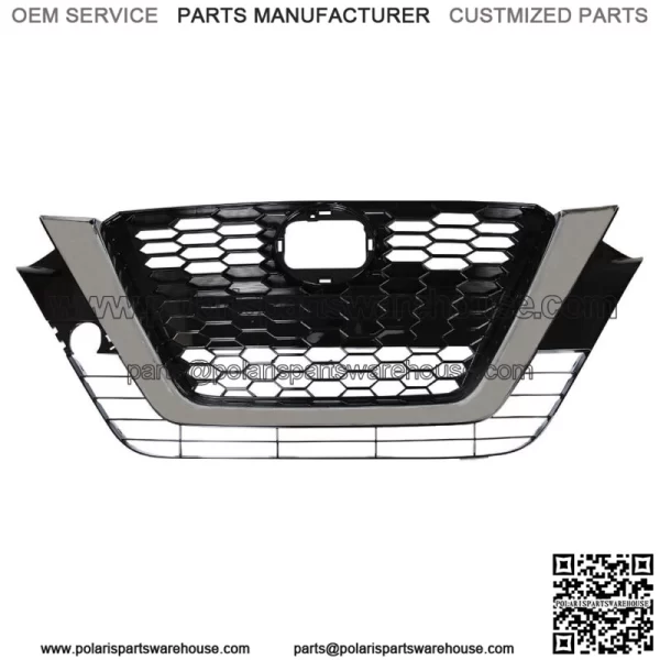 For 2019-2020 Nissan Altima Left Right Halogen Headlight+Front Grille Assembly - Image 3