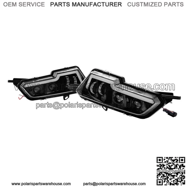 Front led lights with halo Sportsman 570 1000 2415094 2415095 - Image 2