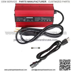 For Club Car Yamaha EZGO - "Crowfoot" Style Plug 36 Volt 12Amp Golf Cart Charger