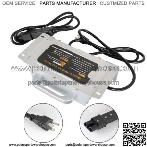Golf Cart - 48 Volt 15 Amp Battery Charger -2 Pin Handle For Yamaha G19/G22