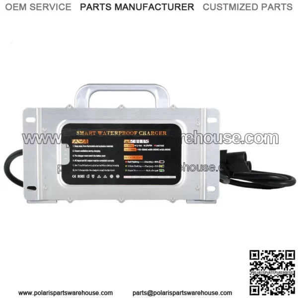 Golf Cart - 48 Volt 15 Amp Battery Charger -2 Pin Handle For Yamaha G19/G22 - Image 3
