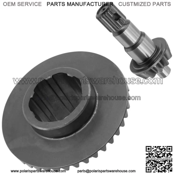 Front Differential Ring & Pinion For Polaris 3235175 3235387 3233944 - Image 4