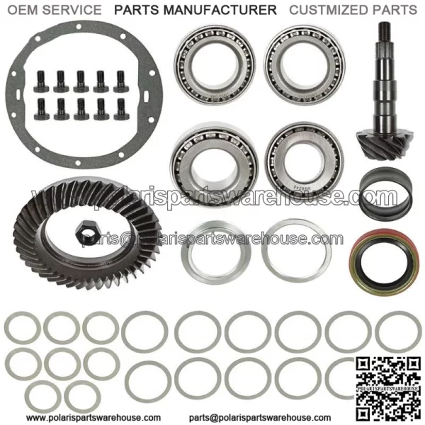 For Chevy GM 8.5" 10-Bolt Gears 3.73 Ratio and Master Bearing Installation Kit - Image 3