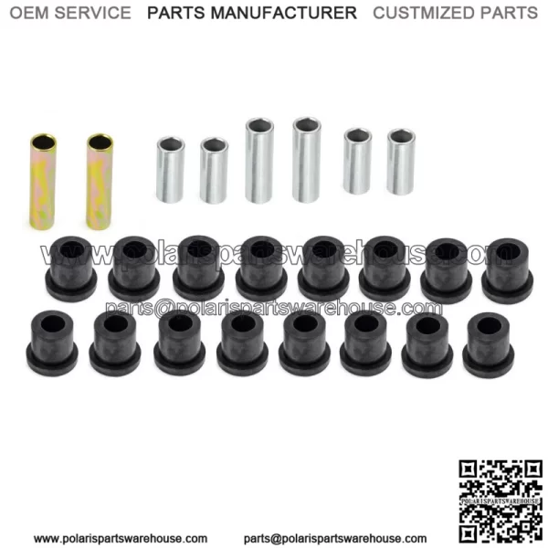 Front Upper A Arm Suspension Bushing Kit & Front Lower Spring For Club Car DS