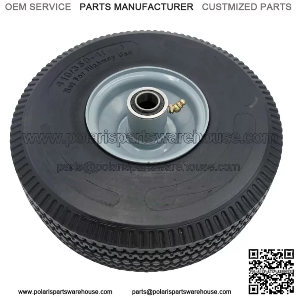 Billy Goat 440279 Wheel Assembly 10.5 Solid Tire Force Kit