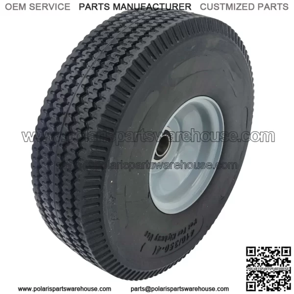 Billy Goat 440279 Wheel Assembly 10.5 Solid Tire Force Kit - Image 3