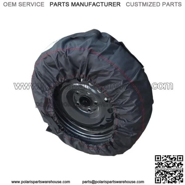 Package Of 4 Black With Black Handle 600D For 22??-31?? Tyre Bags Tyre