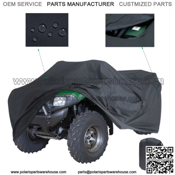 New Heavy Duty Honda FourTrax Rancher Trailerable ATV Quad Storage Cover For: More than one vehicle