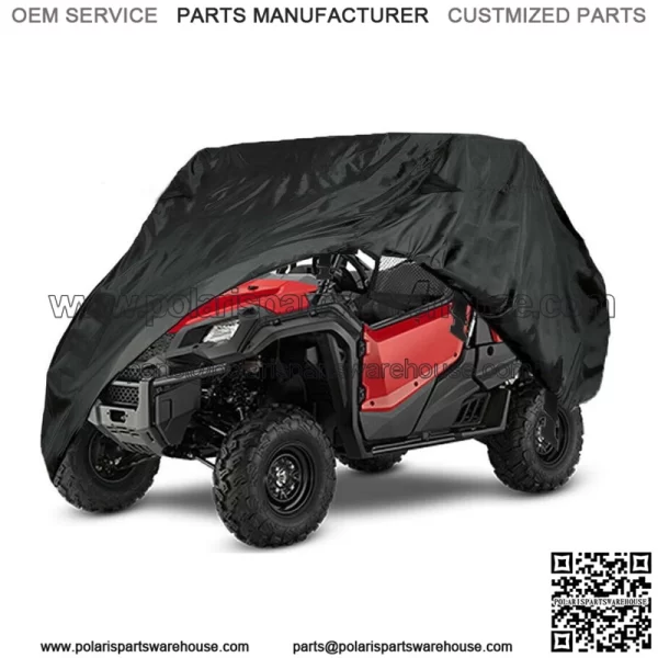 Waterproof ATV Utility Vehicle Rain Cover For Honda Pioneer 1000 SXS