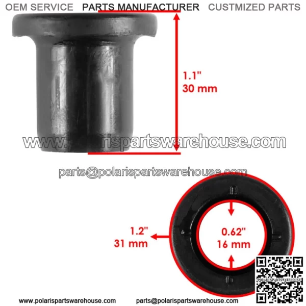 Front Suspension Bushings for Polaris Sportsman X2 800 EFI 2007 2008 2009 - Image 2