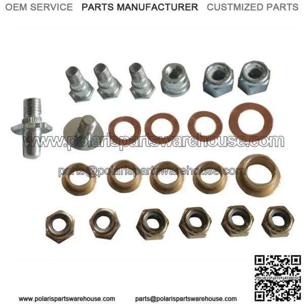 Front Upper or Lower Door Hinge Pin & Bushing Kit for 2007-2014 GM Pickup Truck (For: More than one vehicle)